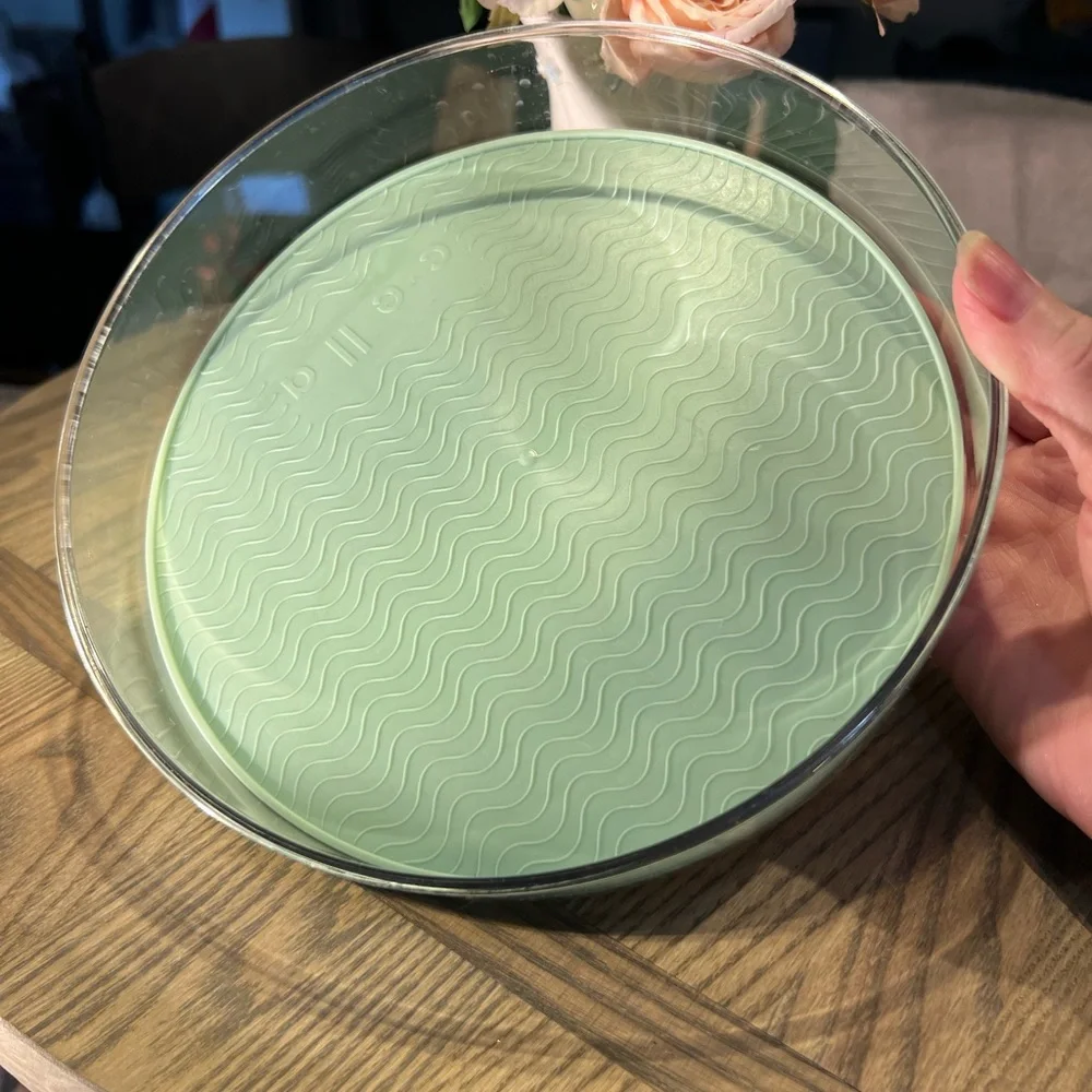 Green Makeup Organizer Lazy Susan Tray or anyway you want to use